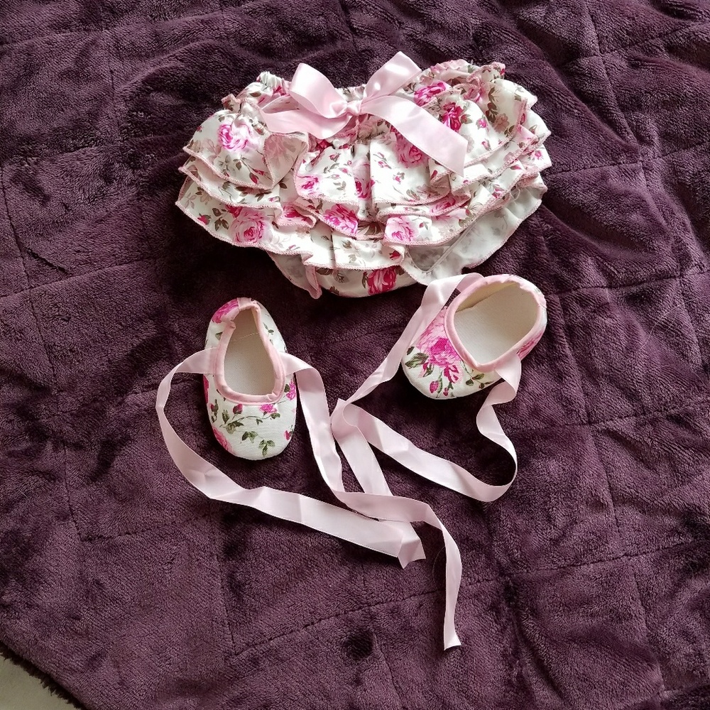 Baby Bloomers and shoes
